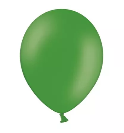100 palloncini verde bosco 12 cm