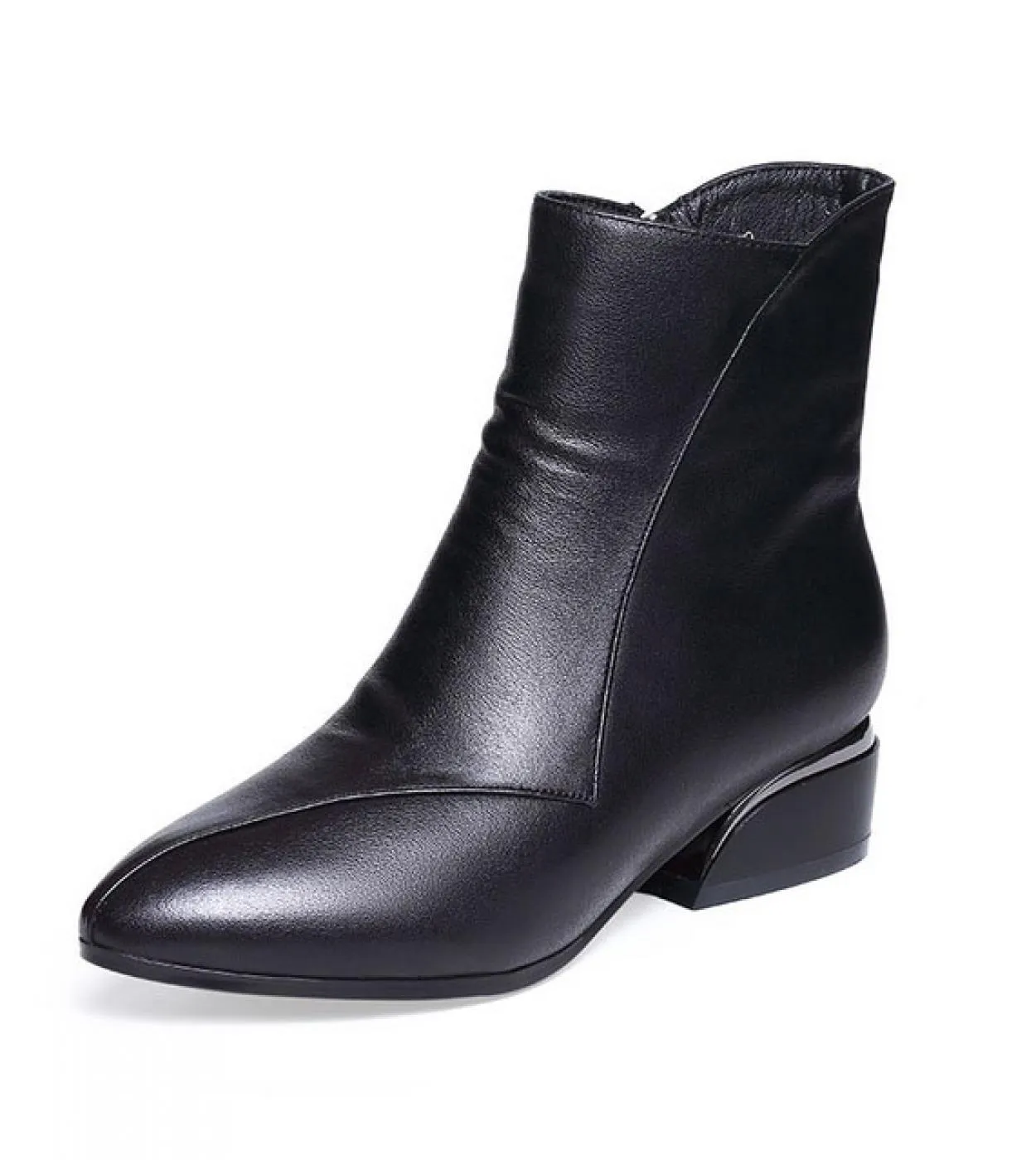 2022 Stivali da donna invernali alla moda Tenere al caldo Punta a punta alta Plus Scarpe da donna in velluto Stivaletti da donna