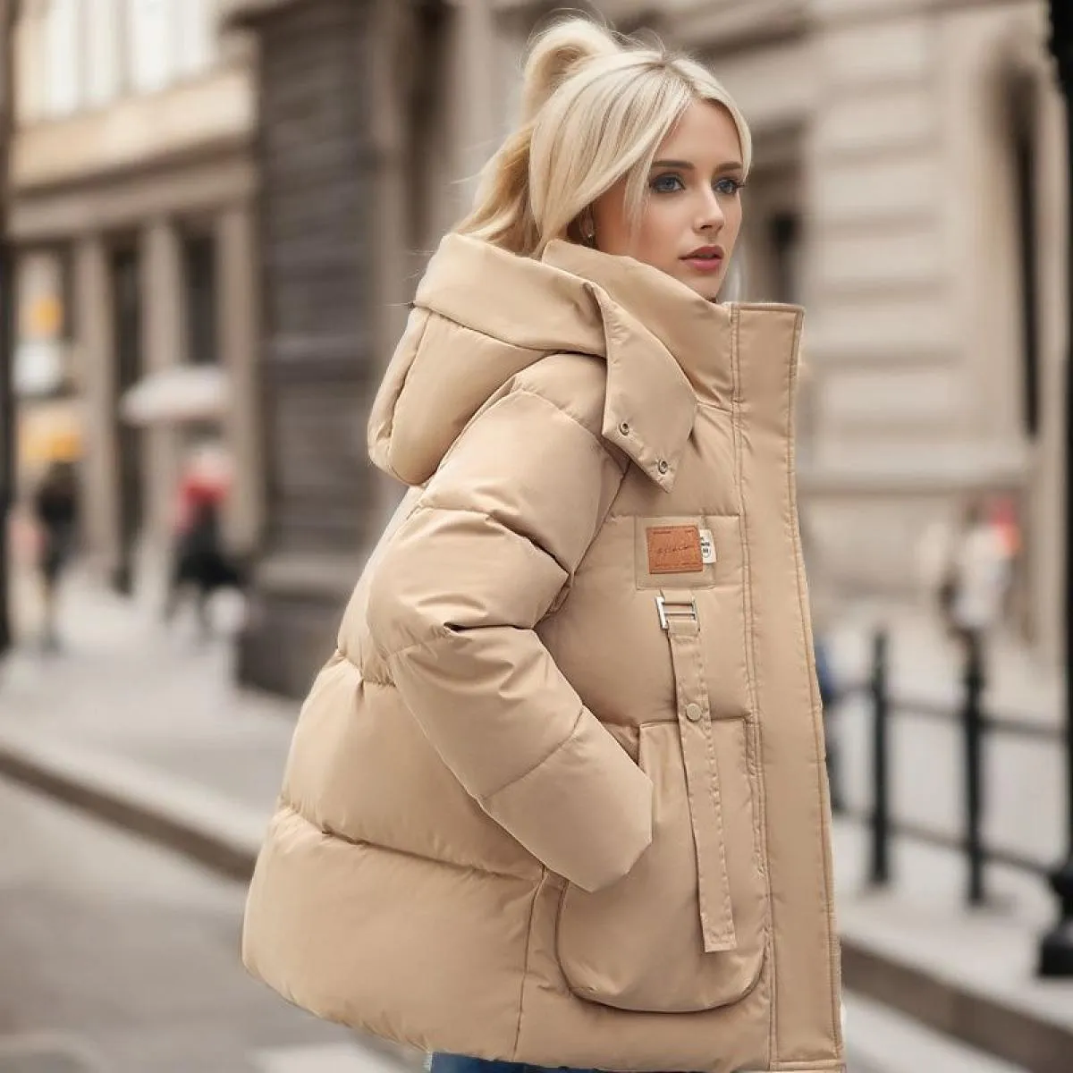2023 nuova giacca invernale cappotti da donna Parka femminile piumino giacche di cotone cappotto con cappuccio spesso caldo anti