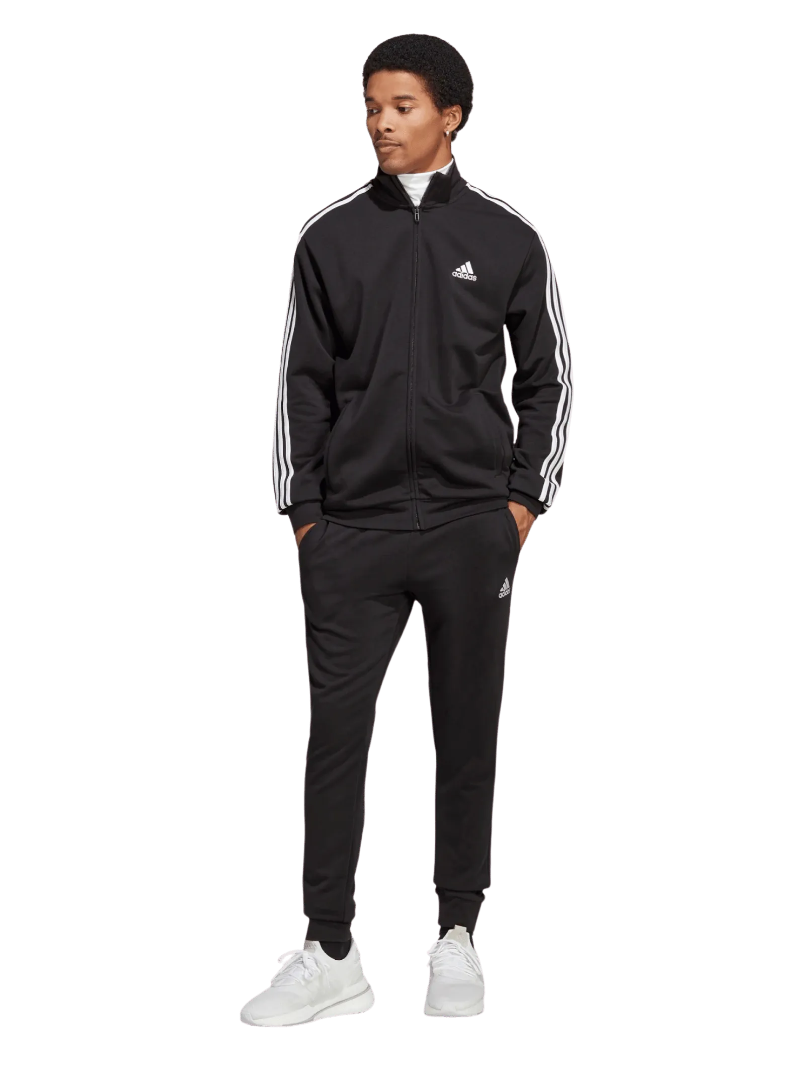 Adidas Tuta Uomo Basic 3-Stripes