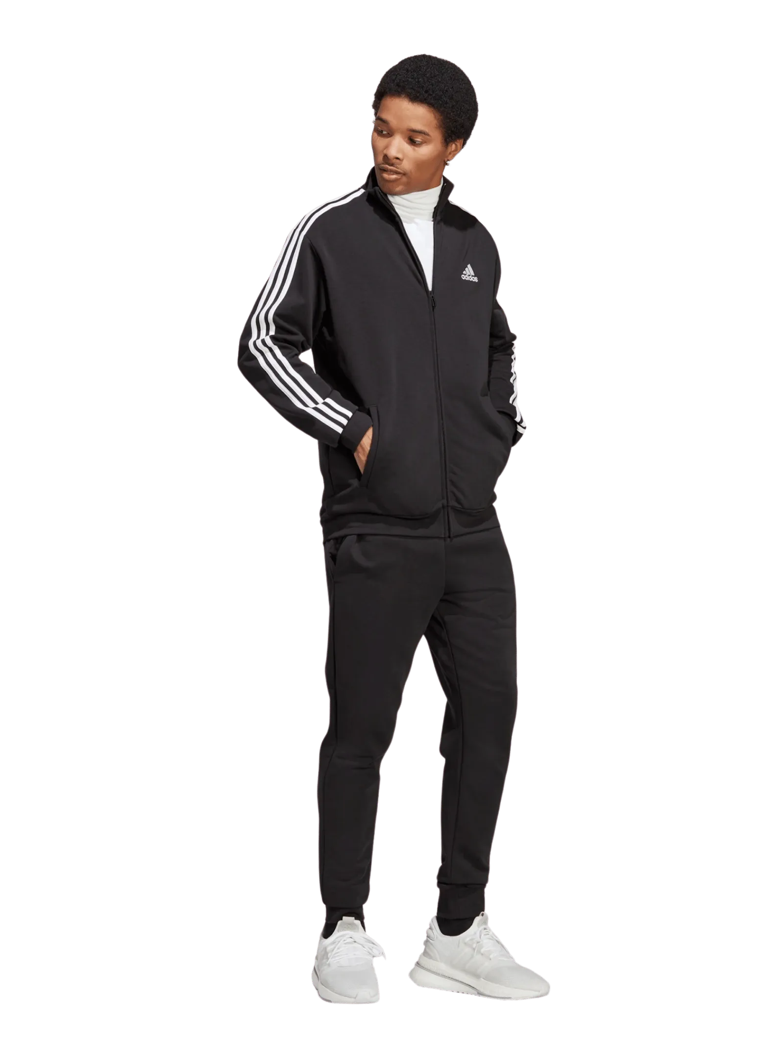 Adidas Tuta Uomo Basic 3-Stripes