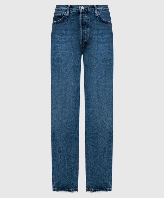 AGOLDE Jeans Pinch Life blu anni '90 con effetto invecchiato A154F1141