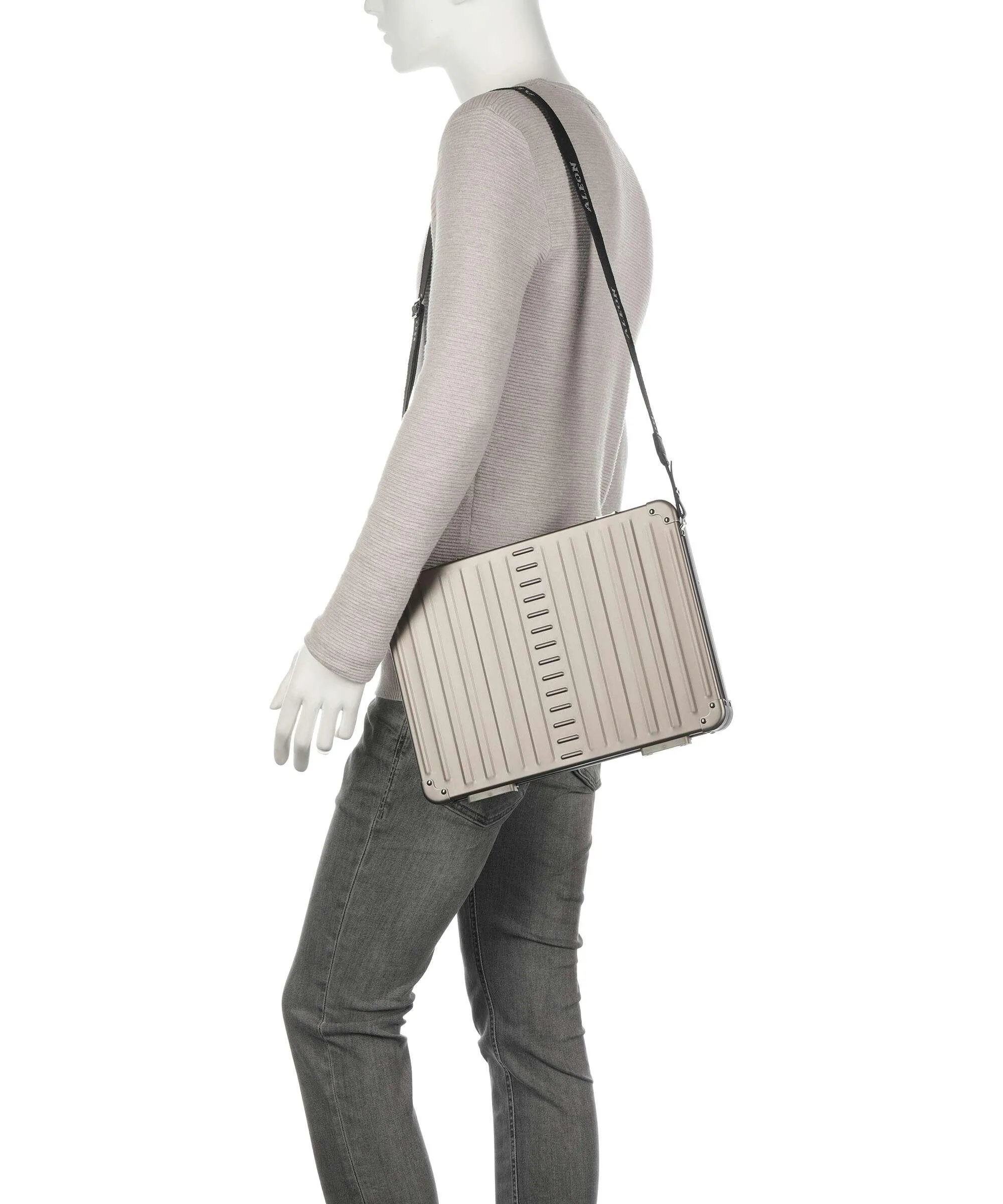  Aleon Borsa porta pc 13″ alluminio argento  