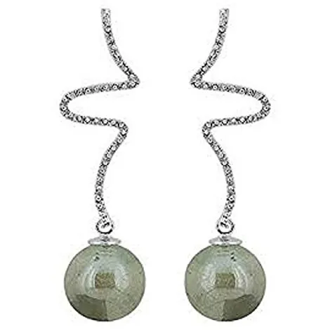 ANTICA MURRINA ORECCHINI LABYRINTH 1 PEND.LUNGO COL. GRIGIO