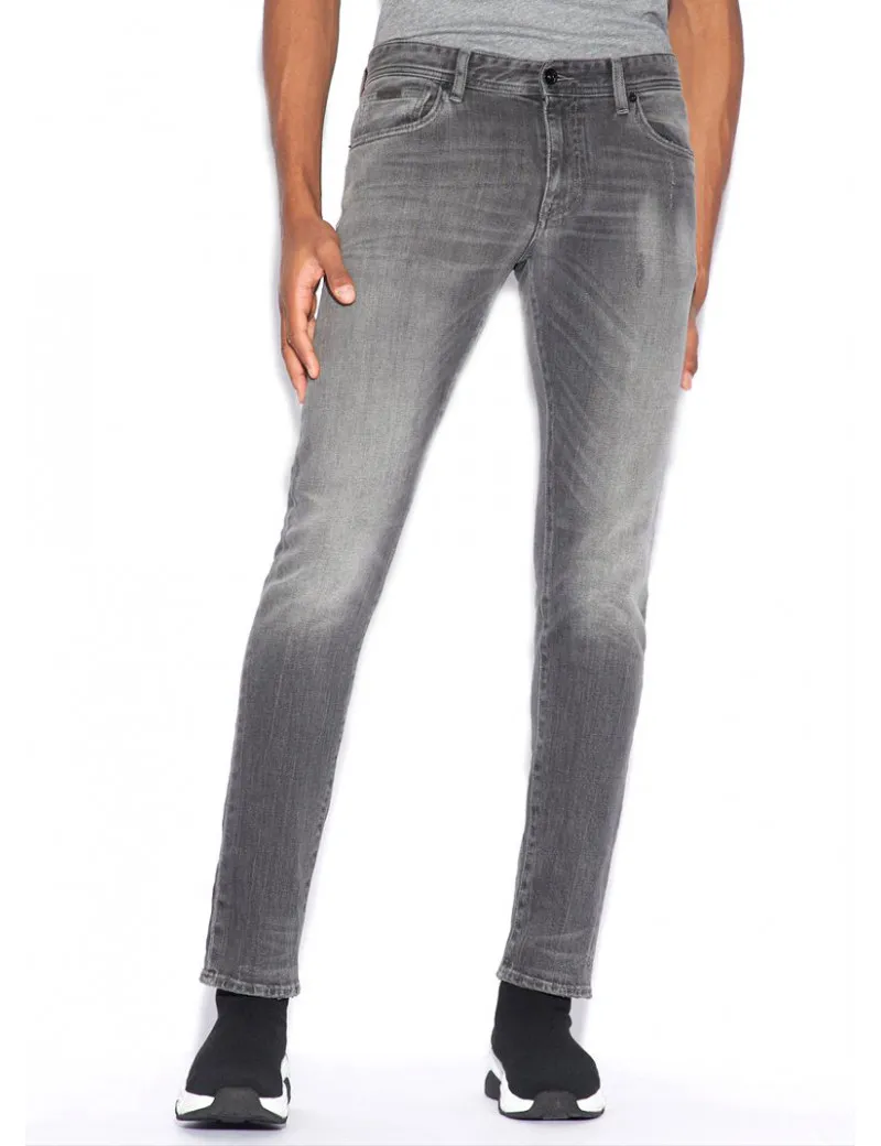 ARMANI EXCHANGE uomo skinny fit 3GZJ14 grigio denim