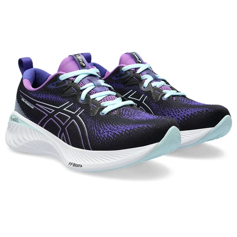 Asics Gel-Cumulus 25 Nero Viola Azzurro - Scarpe Running Donna