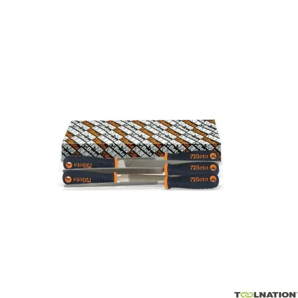 Beta 017190200 1719BMD6/S5 Set di 5 lime per corteccia con manico 150 mm