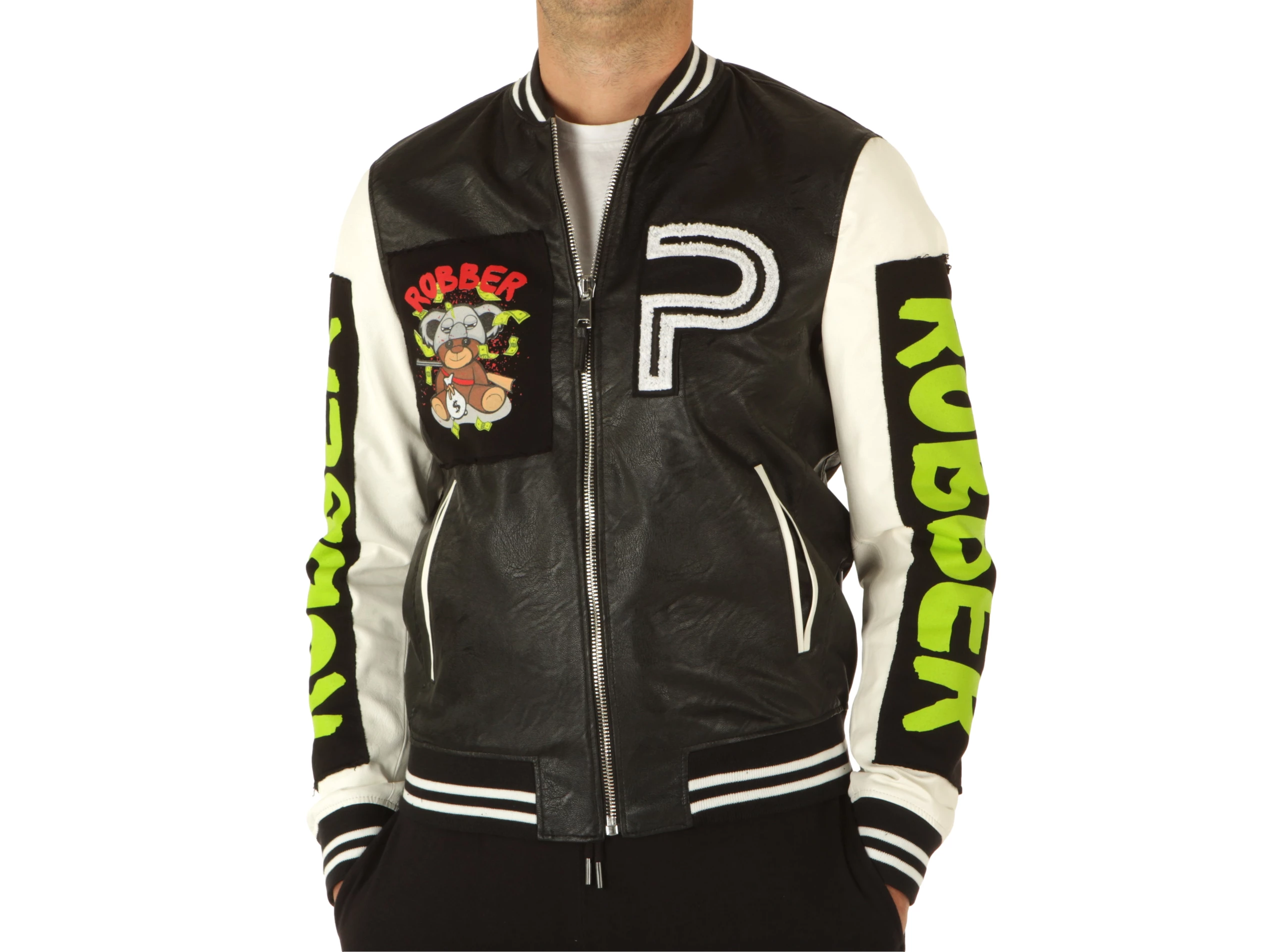 Bomber Bianco Nero