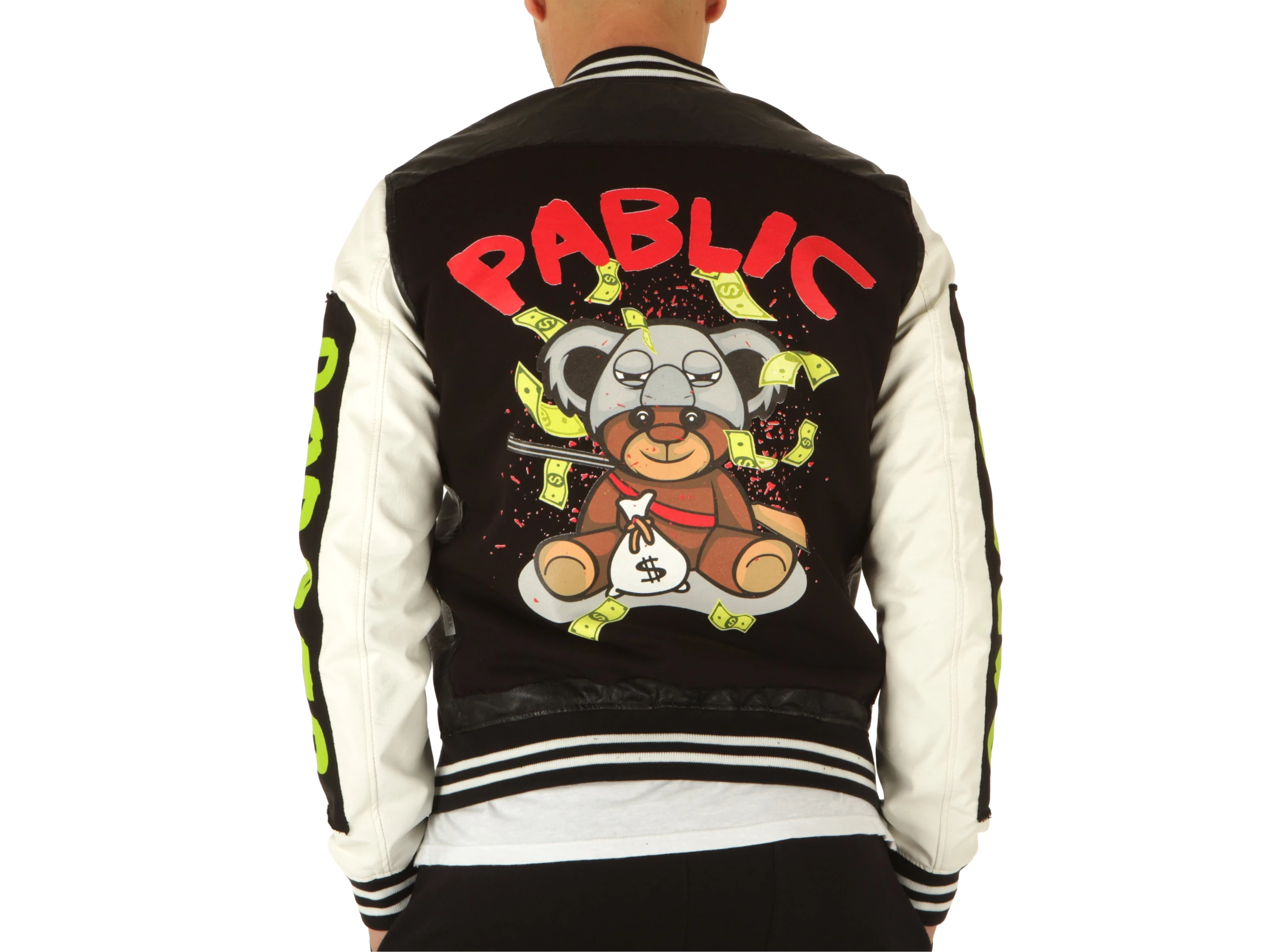 Bomber Bianco Nero