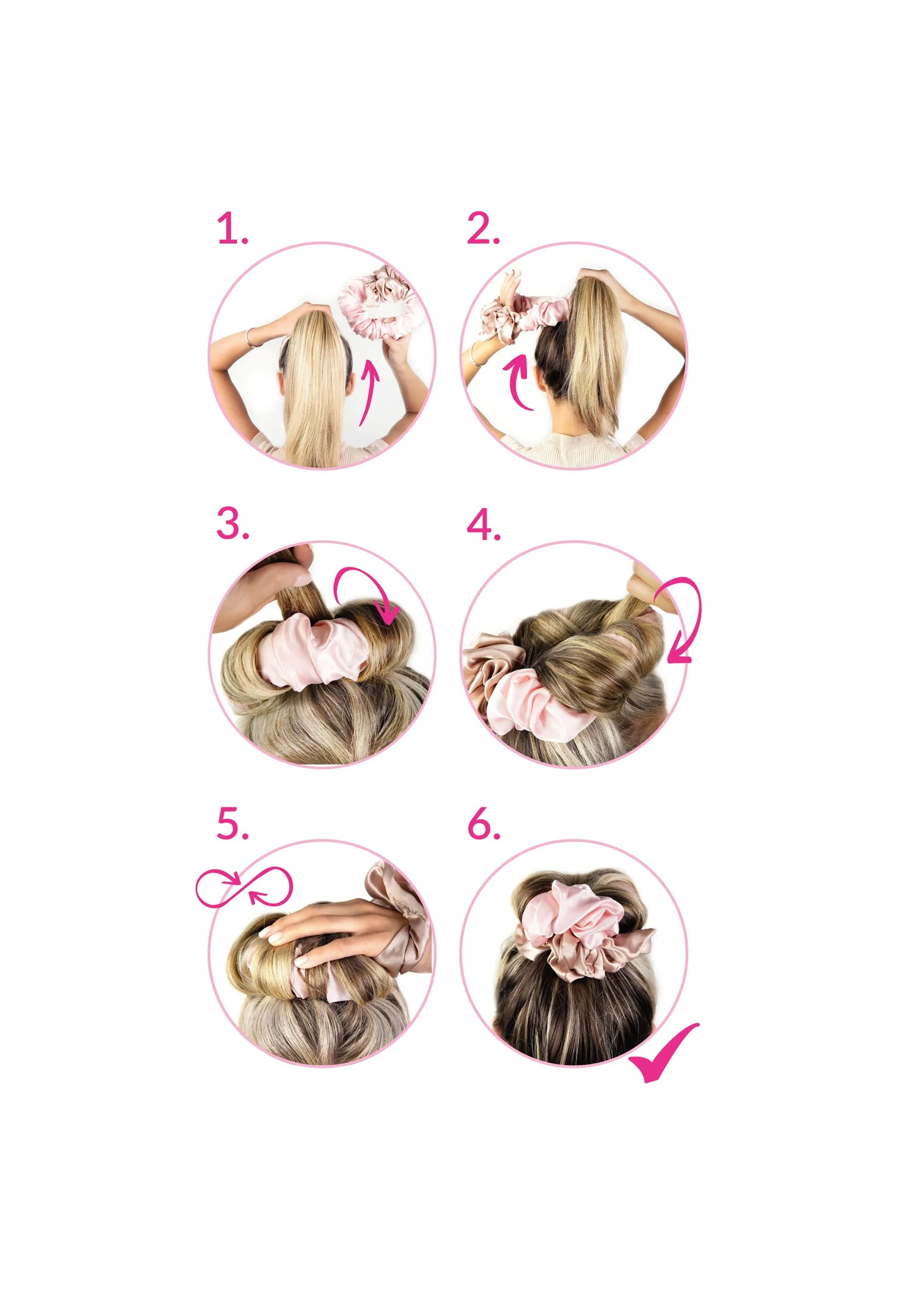 BRUSHWORKS HEATLESS CURLING SCRUNCHIE - Accessori capelli