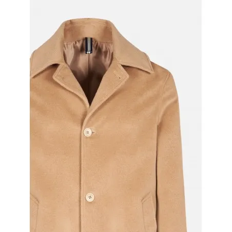 CAMEL WOOL COAT