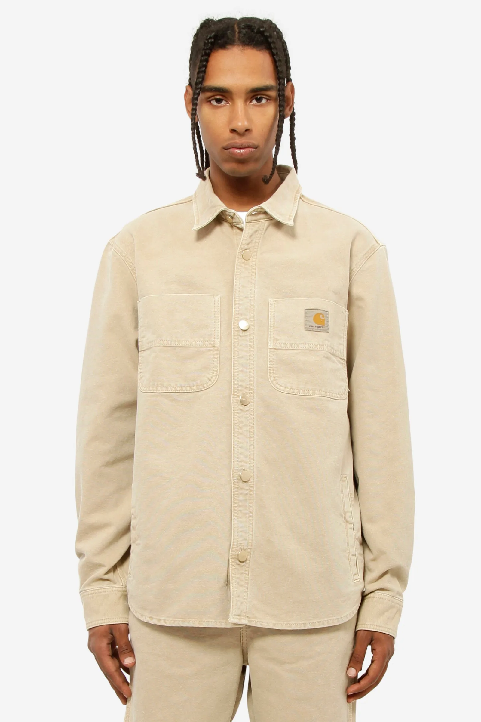 Camicia GLENN in cotone beige