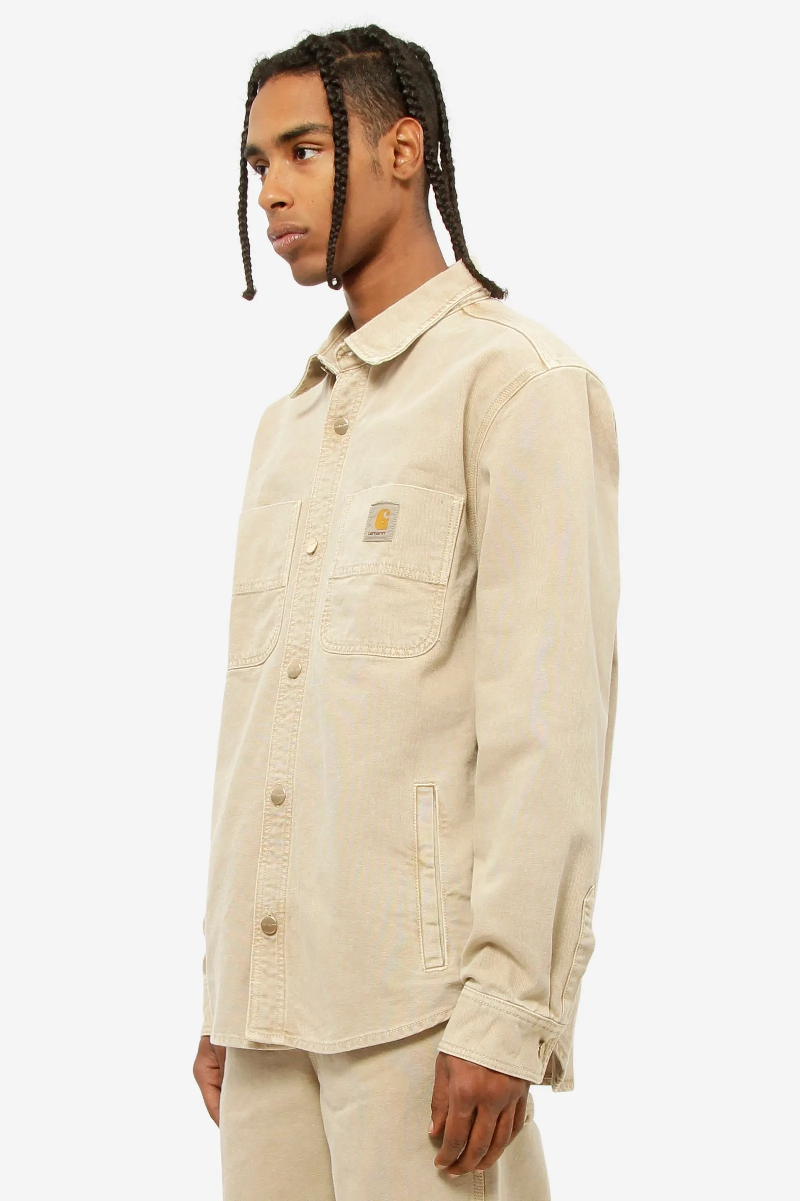 Camicia GLENN in cotone beige