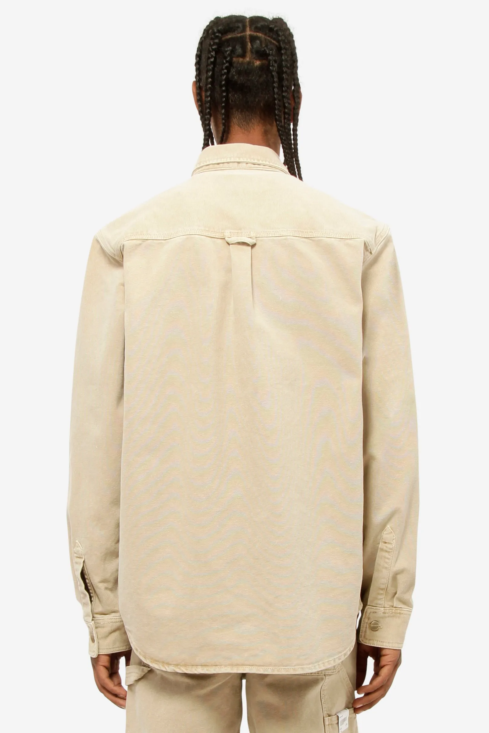 Camicia GLENN in cotone beige