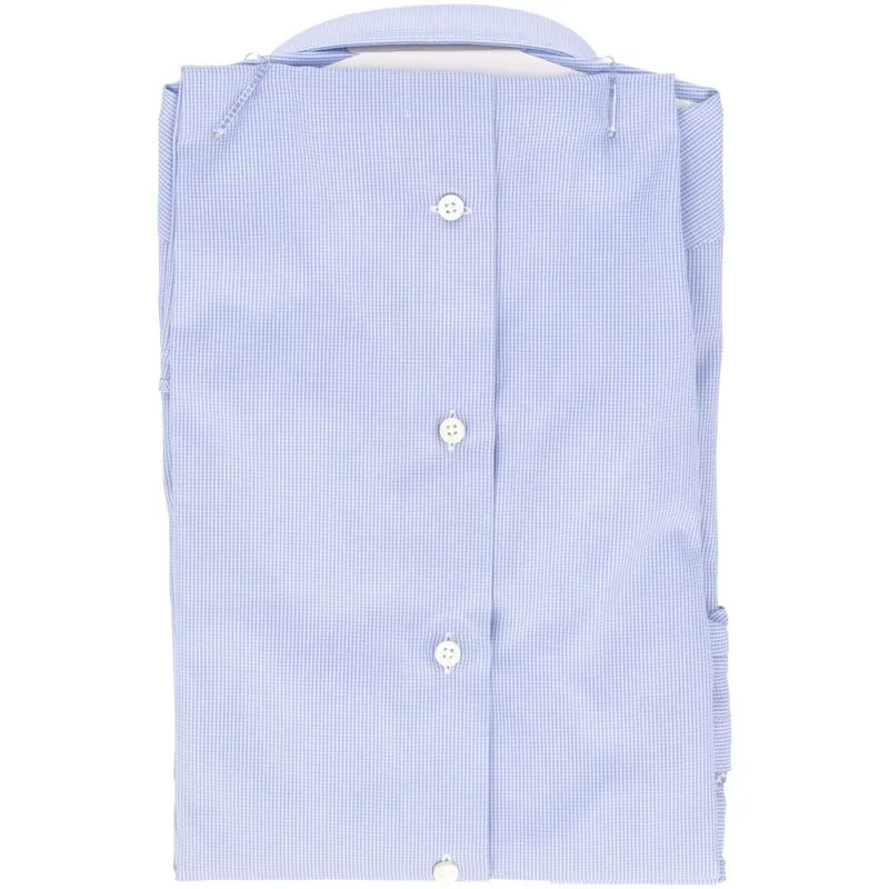 Camicia Impeccabile slim fit azzurra 