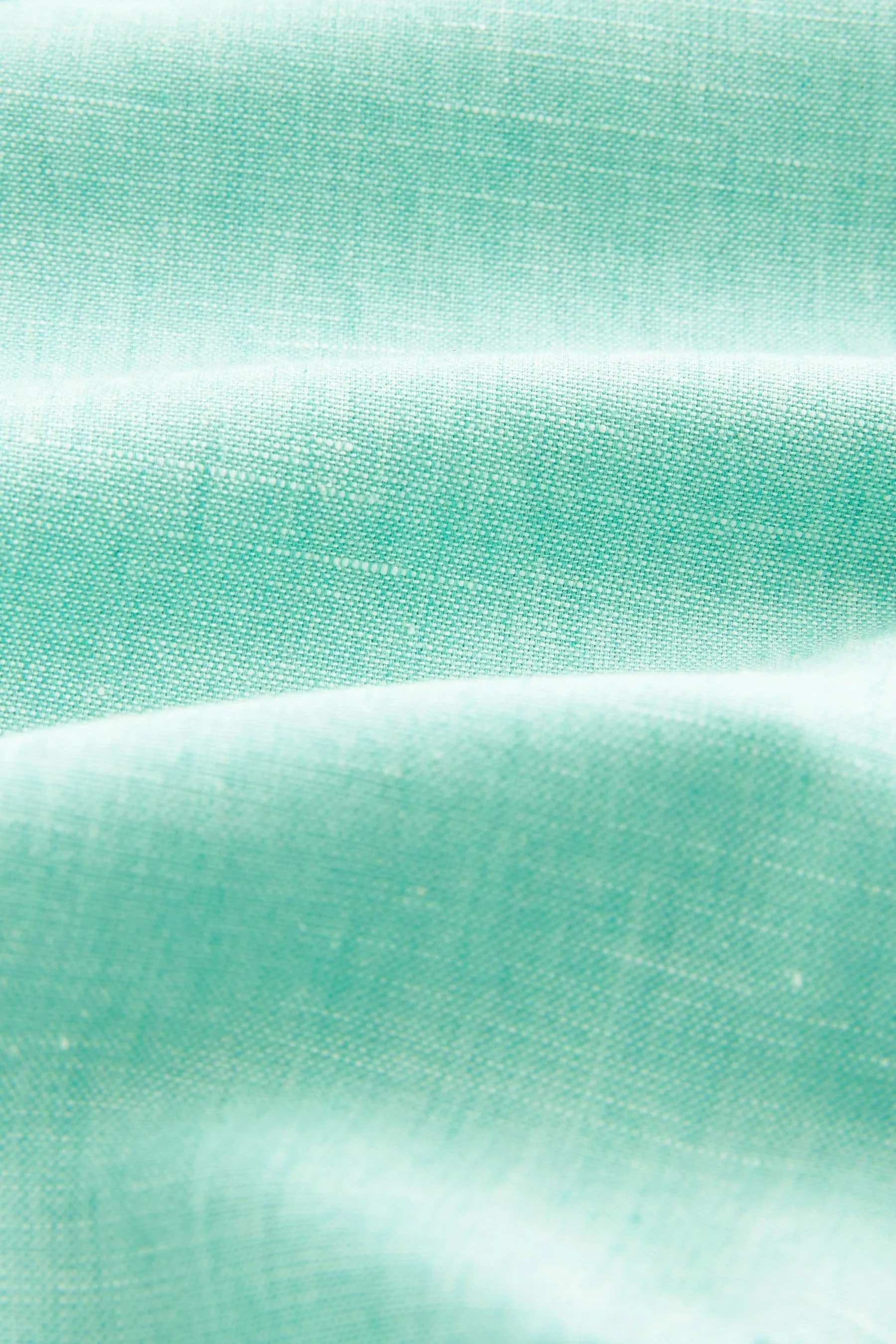 Camicia in Blend Manica corta di lino rifinita    