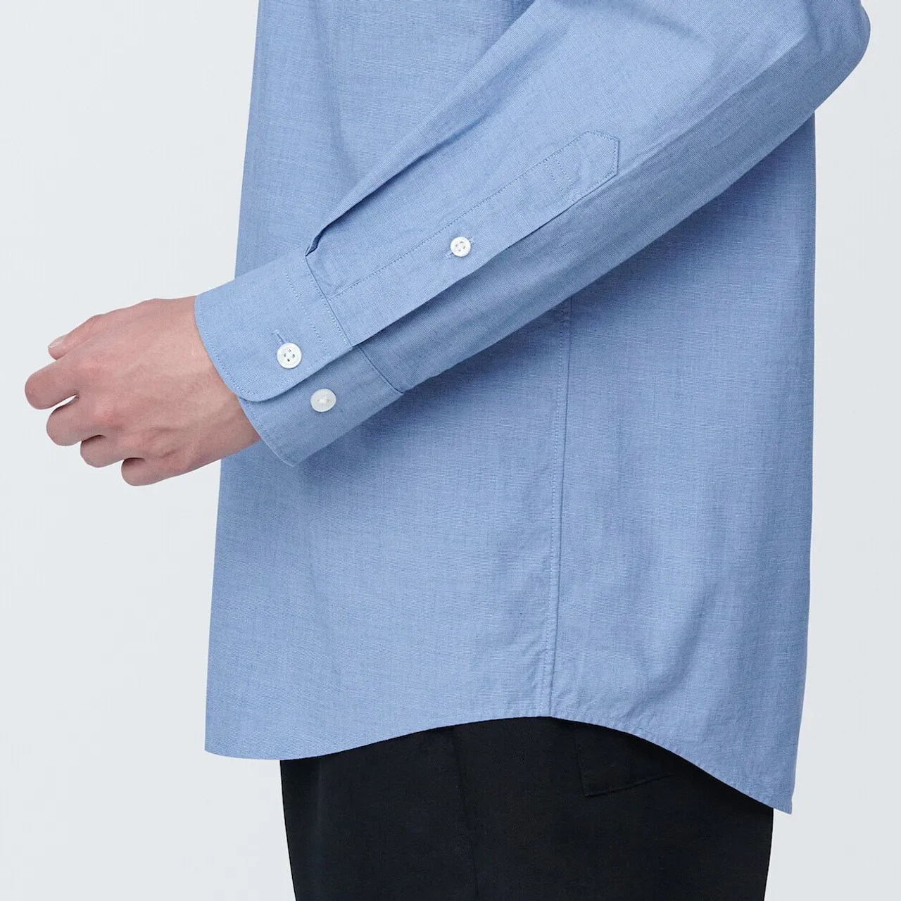 Camicia in cotone con colletto 17399