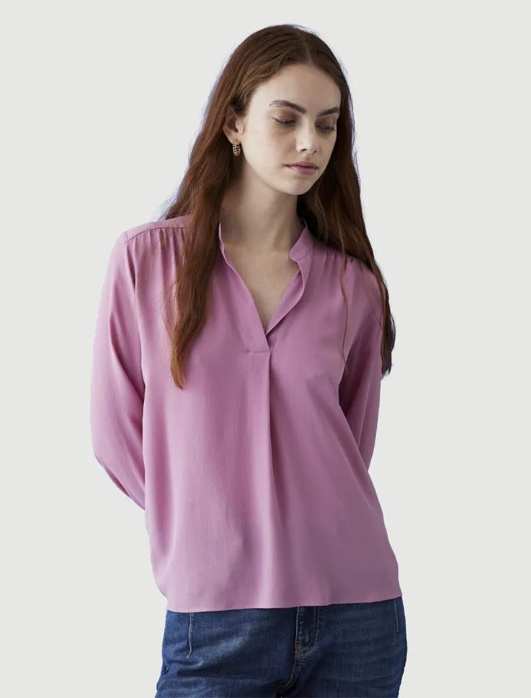 Camicia Manica Lunga Iblues - Rosa Orchidea