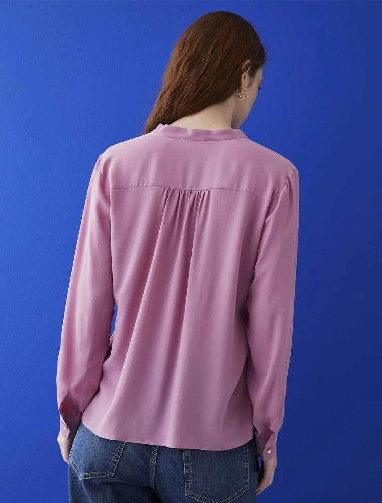 Camicia Manica Lunga Iblues - Rosa Orchidea