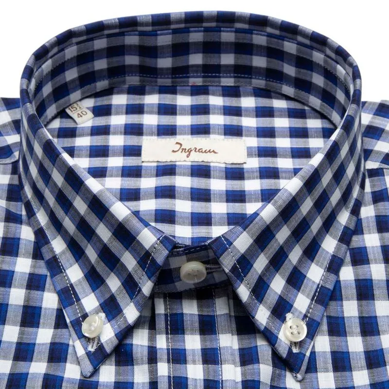 Camicia No Iron a quadri in cotone 