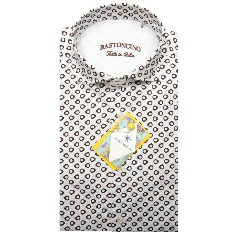 Camicia Simo M/L stampa geometrica 