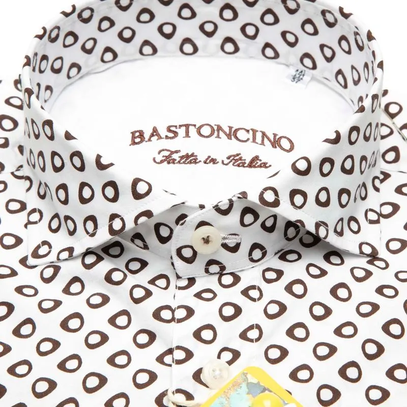 Camicia Simo M/L stampa geometrica 