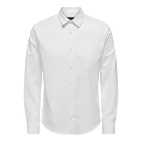 CAMICIA TINTA UNITA ONSANDY DA UOMO ONLY & SONS