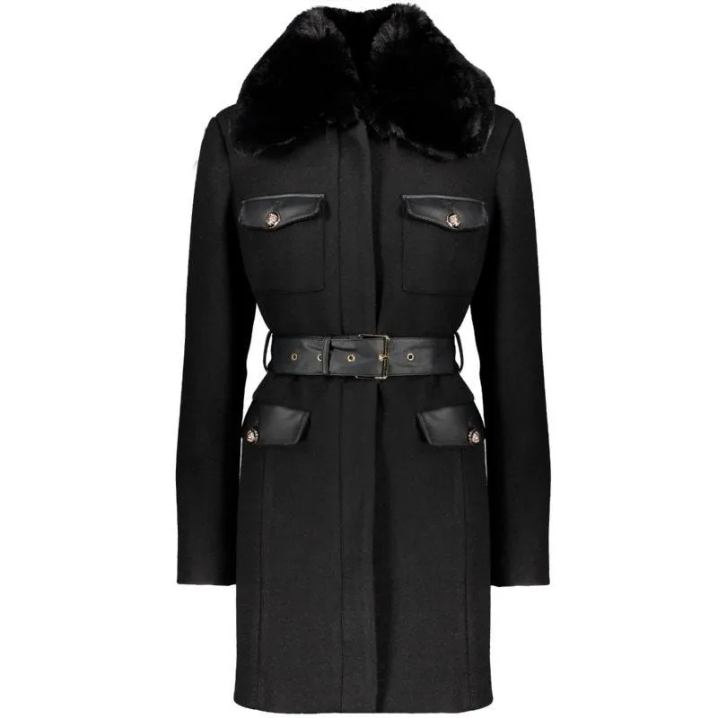 Cappotto con cintura