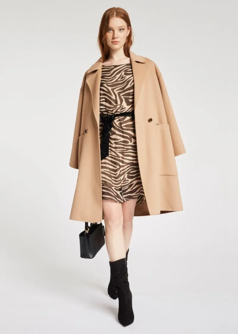 Cappotto con maxi tasche
