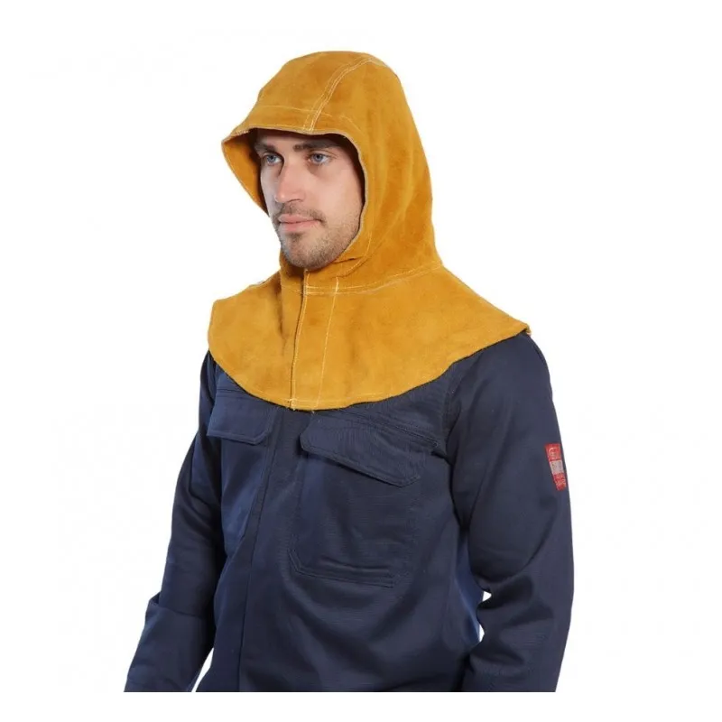Cappuccio Ignifugo in Pelle Portwest SW33