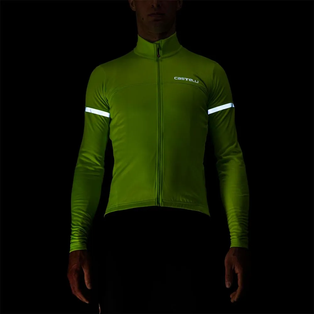 Castelli Maglia Ciclismo Fondo 2 Electric Lime Uomo