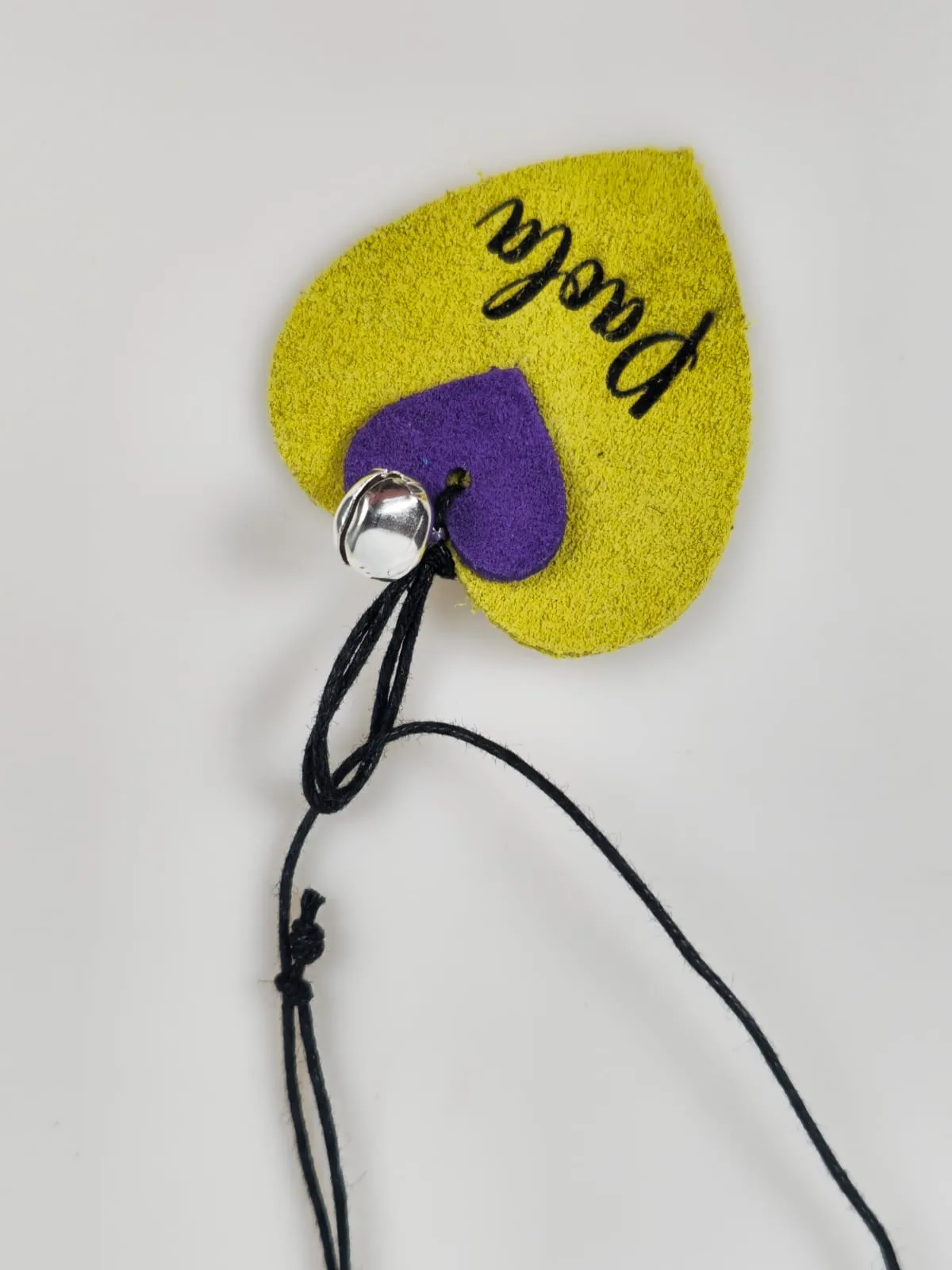 Chiama Angeli - Collana con cuore giallo