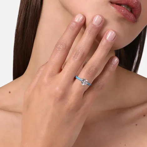 CHIARA FERRAGNI BRAND Anello solitario Chiara Ferragni Love Parade