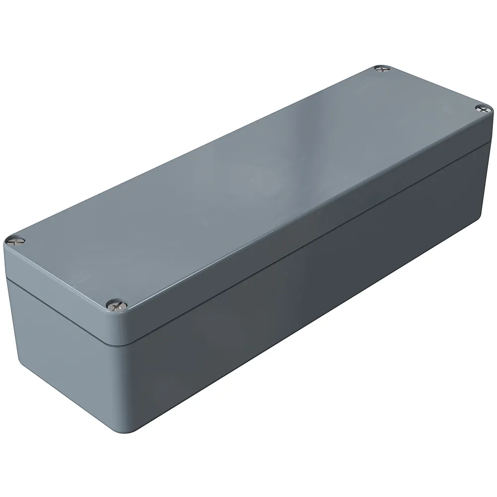 Contenitore Rose in Poliestere rinforzato con fibra di vetro 320 x 100 x 81mm, col. Grigio, IP66
