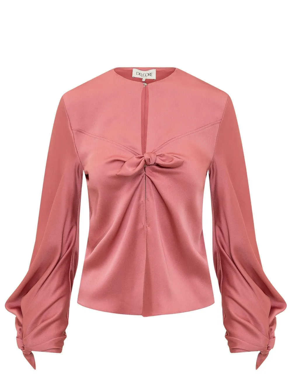 DEL CORE Blusa con Fiocco 