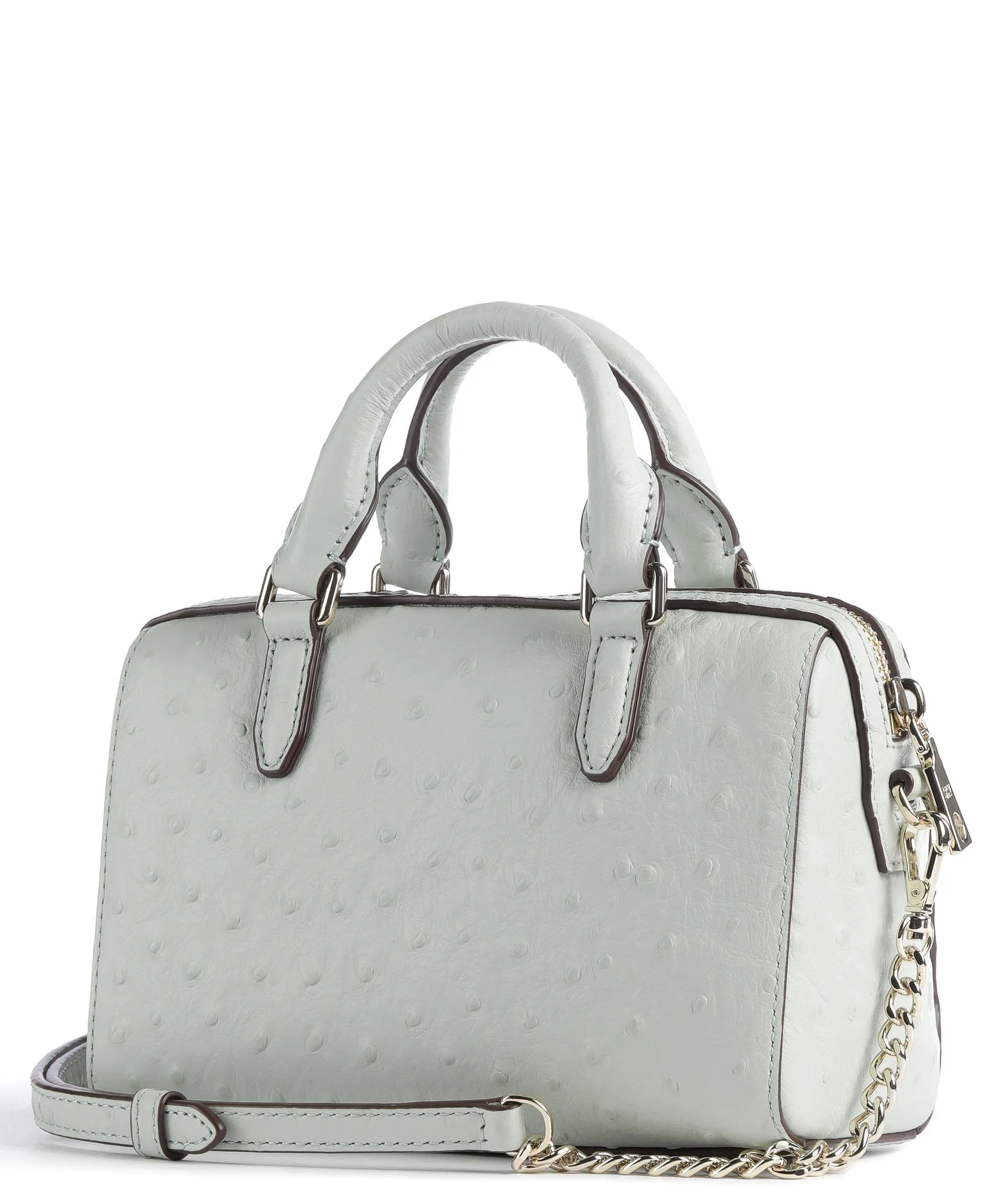  DKNY Paige Borsa a mano pelle di vacchetta finemente grana pistacchio  