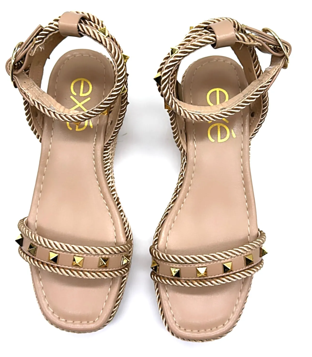 Exé - Sandalo Rockstud Paola taupe