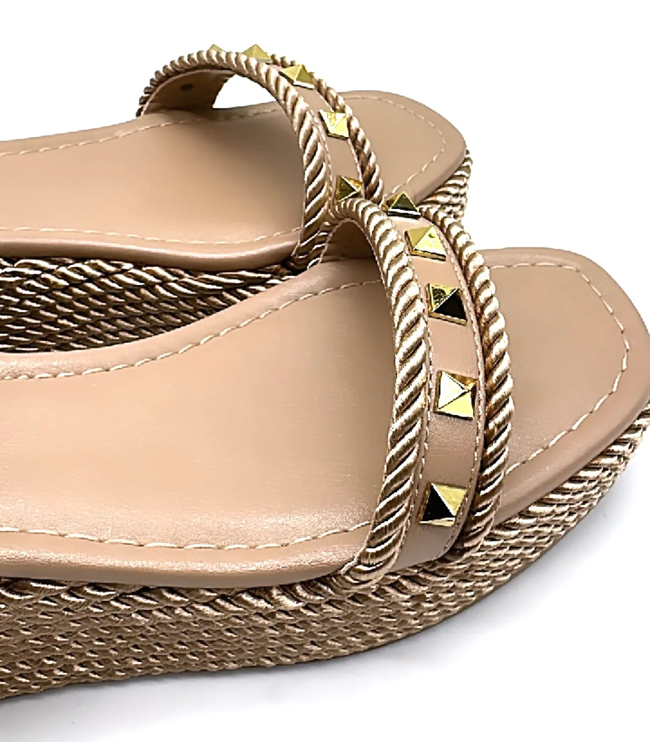 Exé - Sandalo Rockstud Paola taupe