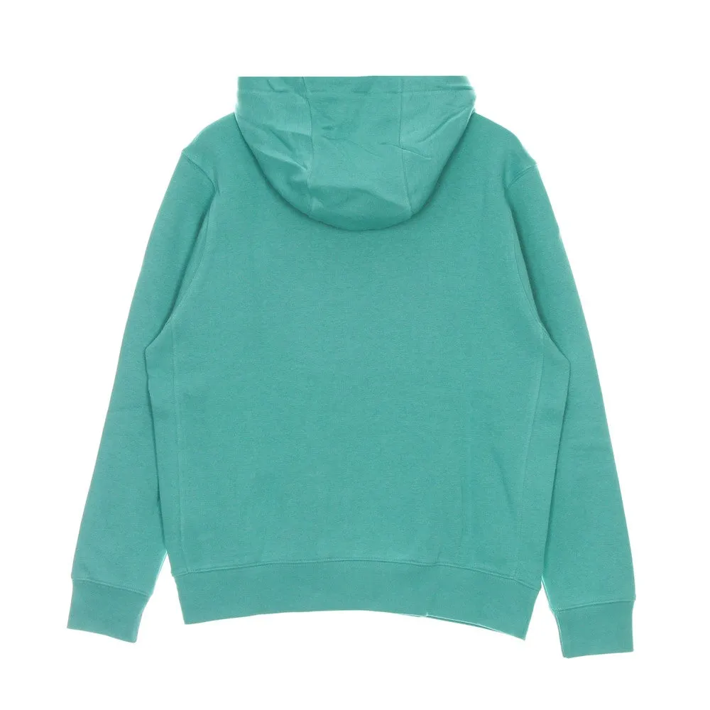 Felpa Cappuccio Uomo Club Hoodie Pullover Gx Washed Teal/washed Teal