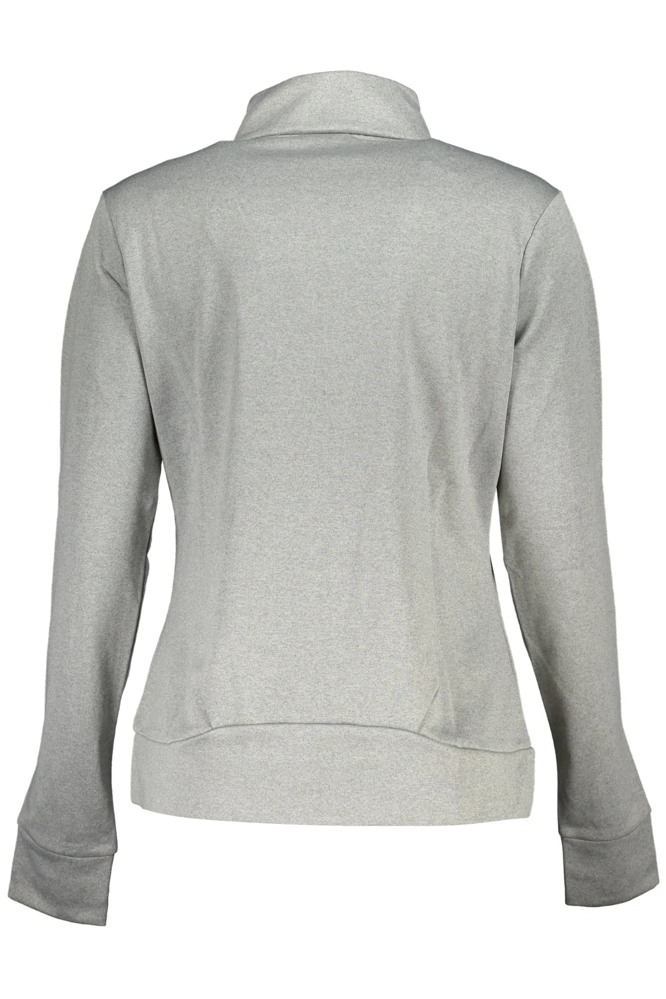 Fila felpa con zip grigia   