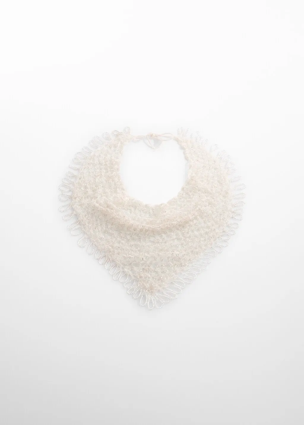 Foulard stile pareo perline