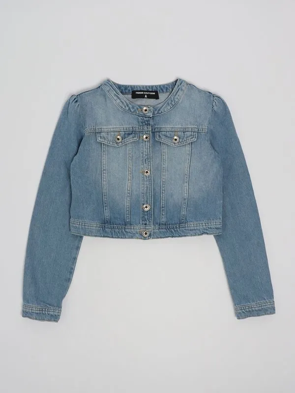 Giacca bambina Patrizia Pepe Denim Chiaro