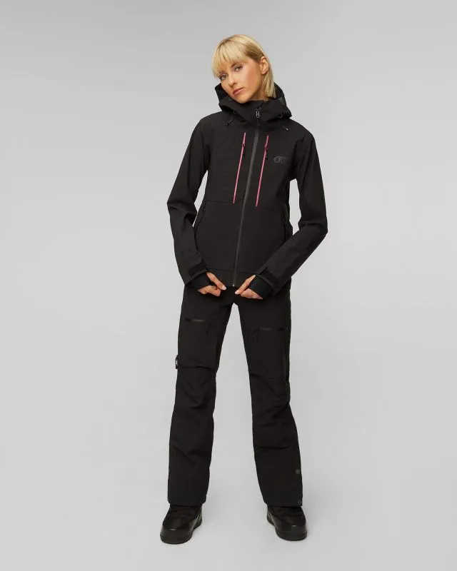 Giacca hardshell nera da sci da donna Picture Organic Clothing Aeron 3L 20/20