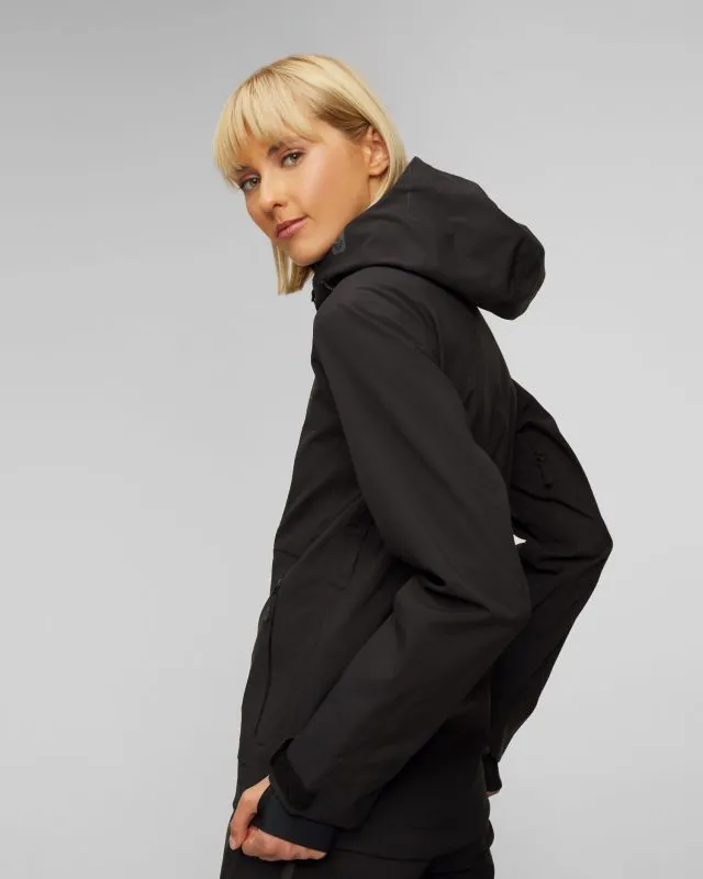 Giacca hardshell nera da sci da donna Picture Organic Clothing Aeron 3L 20/20