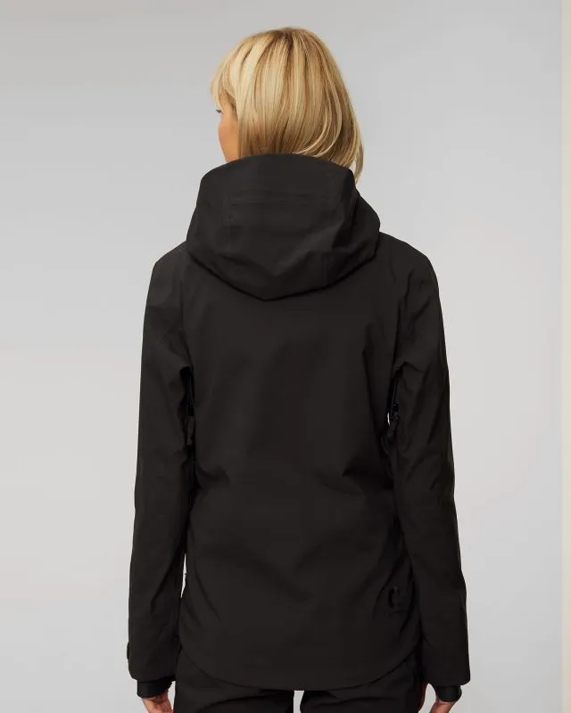 Giacca hardshell nera da sci da donna Picture Organic Clothing Aeron 3L 20/20