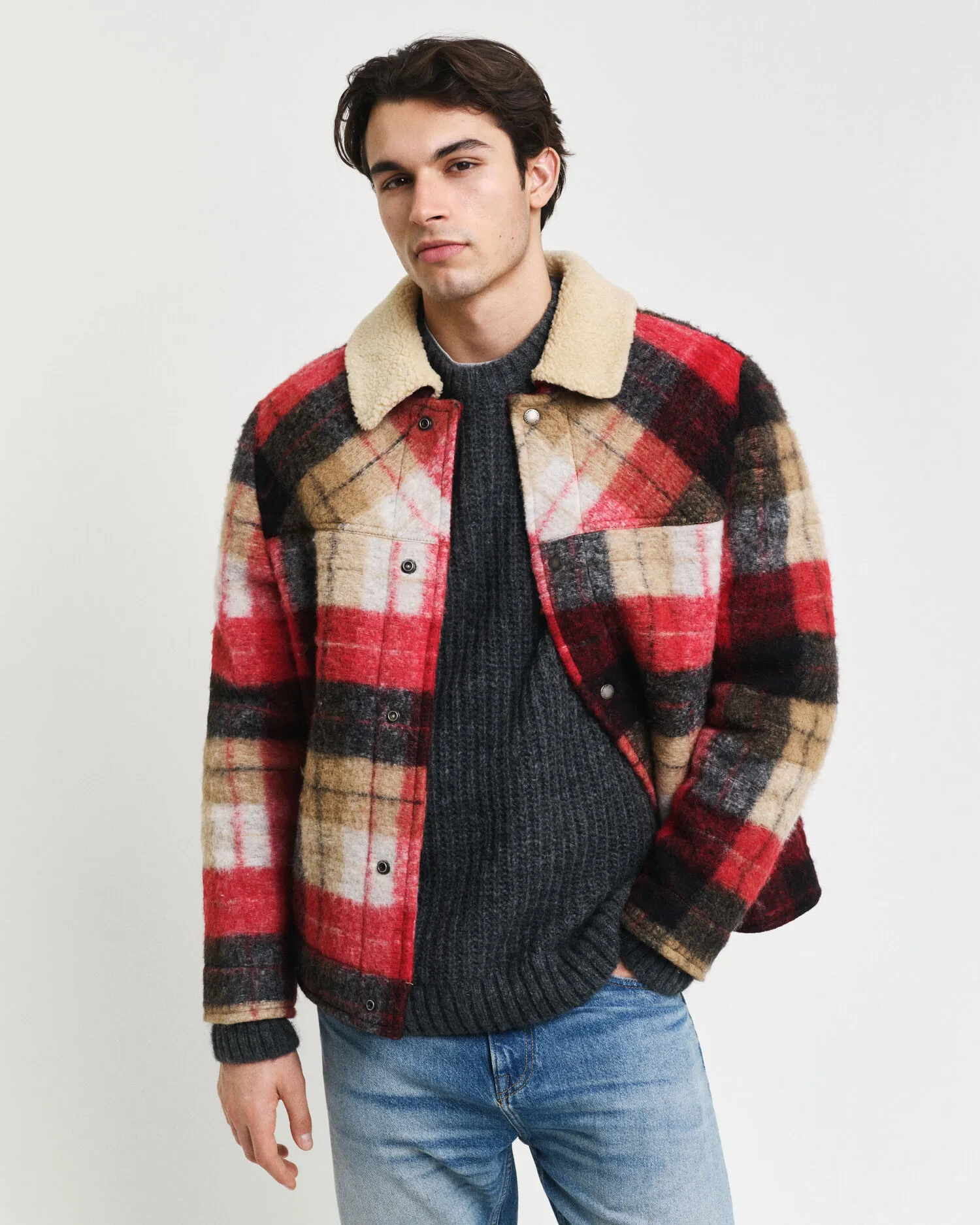 Giacca in sherpa    