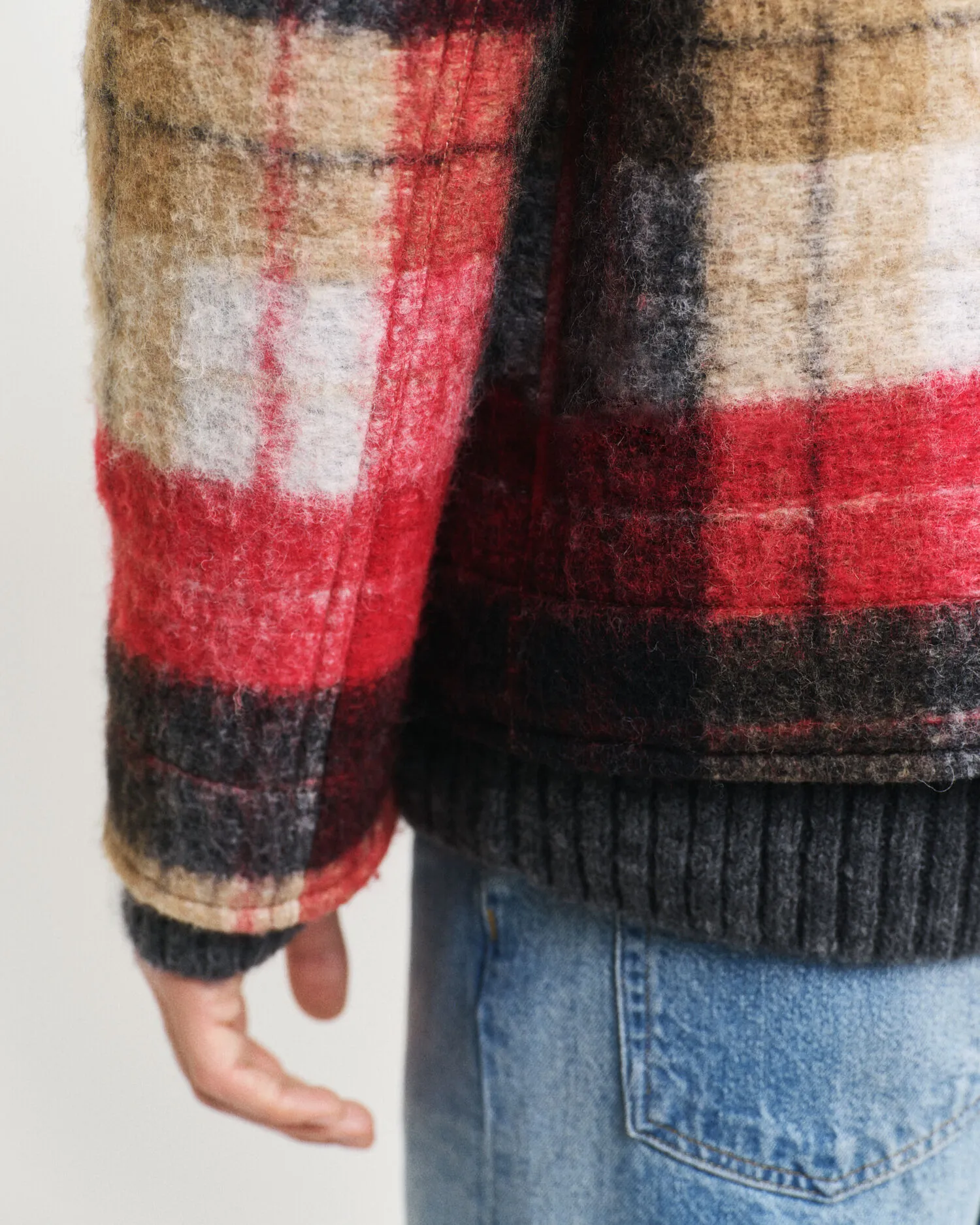Giacca in sherpa    