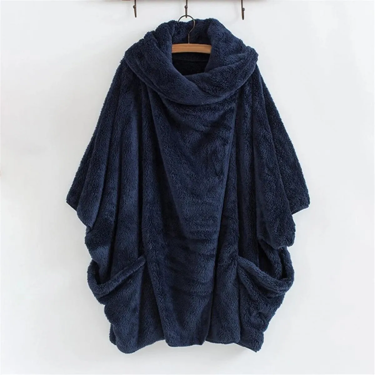 Giacca invernale da donna con bottoni in piumino, tasche casual allentate da donna in peluche, camicetta, abbigliamento 2023