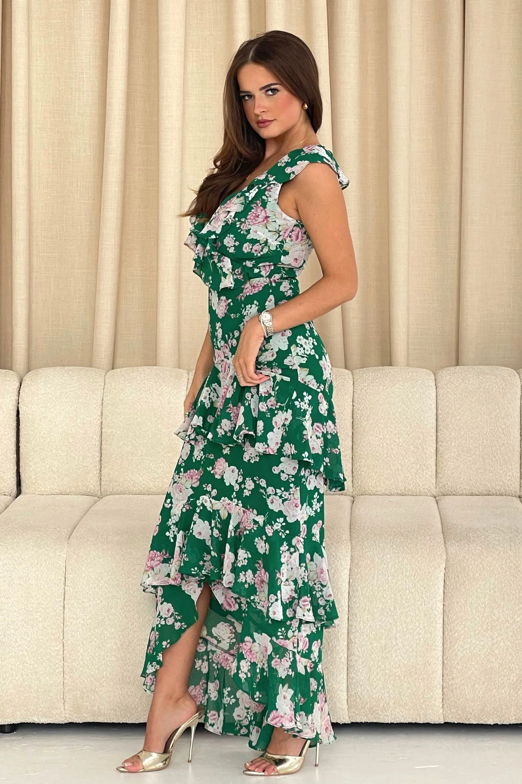 Girl In Mind - Marcela - Abito maxi con volant