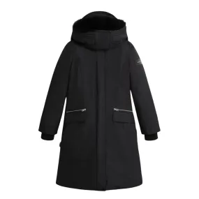 Giubbino Donna Woolrich Mahan Fox Long Parka Nero
